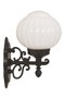 Opviq Lámpara de Pared Exterior Negra BAP-68187-BSY-M1